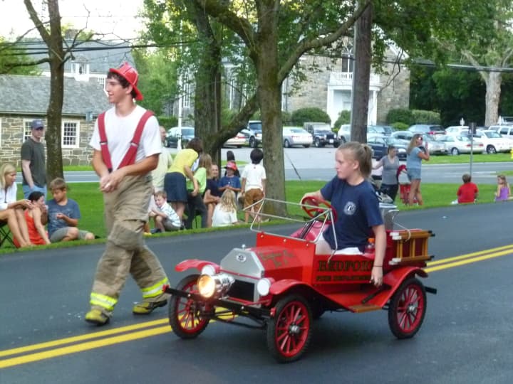 The Annual Fireman&#x27;s Parade in July 2014.
