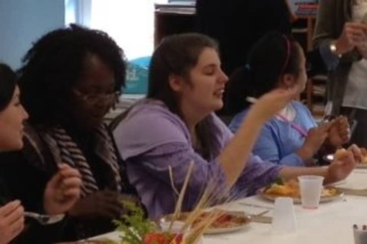 Students from Pierre Van Cortlandt Middle School and Carrie E. Tompkins Elementary School celebrated Thanksgiving this week.