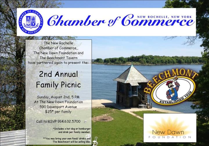 The New Rochelle Family Picnic will be held Sunday. 