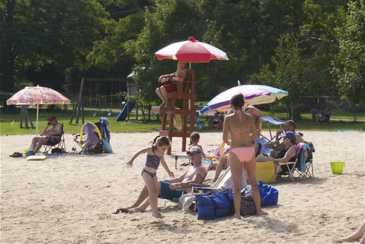 Another round of heat and humidity could make area beaches popular this week. 