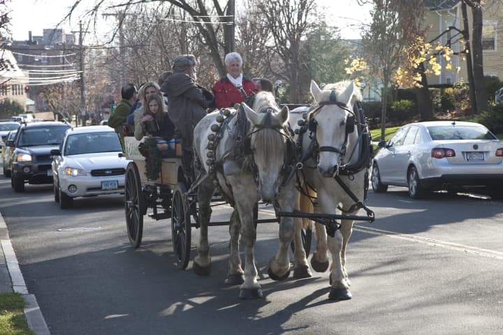 Horse-drawn carriage rides will be one of many features in the fourth annual Greenwich Holiday Stroll Weekend.