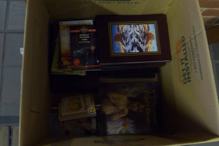 The Harrison Public Library is collecting books to donate to areas devastated by Hurricane Sandy.