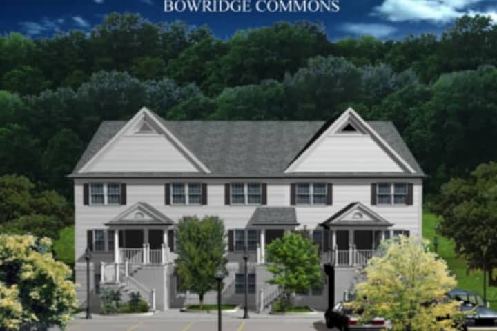 Bowridge Commons, an approved affordable housing project at 80 Bowman Avenue in Rye Brook, appears in the rendering above.