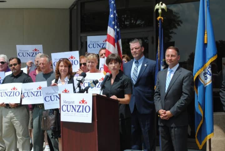 Margaret Cunzio is running for Westchester County legislator to represent Mount Pleasant, North Castle and part of Greenburgh.