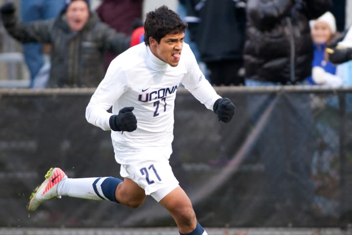 Norwalk&#x27;s Nick Zuniga scored the game-winning goal for UConn in an NCAA Tournament win over New Mexico last Sunday.