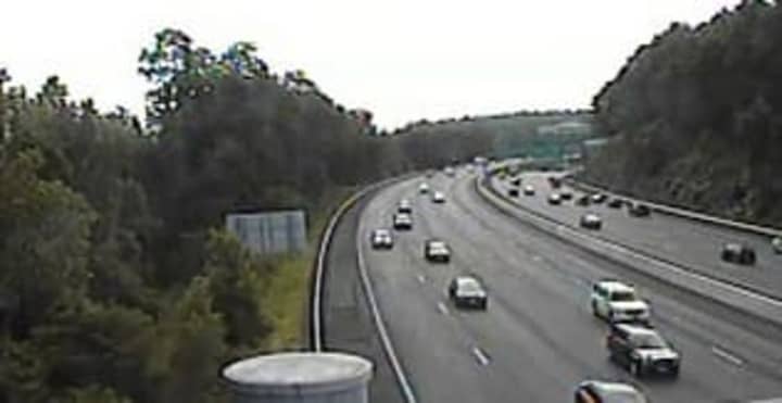 Traffic is moving well Wednesday morning on northbound I-87 near I-287.