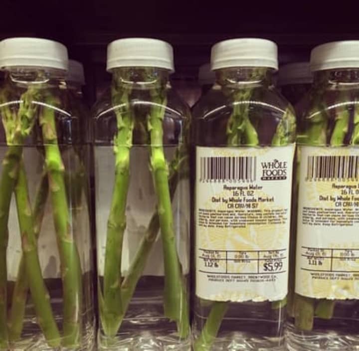 Whole Foods has removed its &quot;Asparagus Water&quot; from shelves after being ridiculed on social media. 