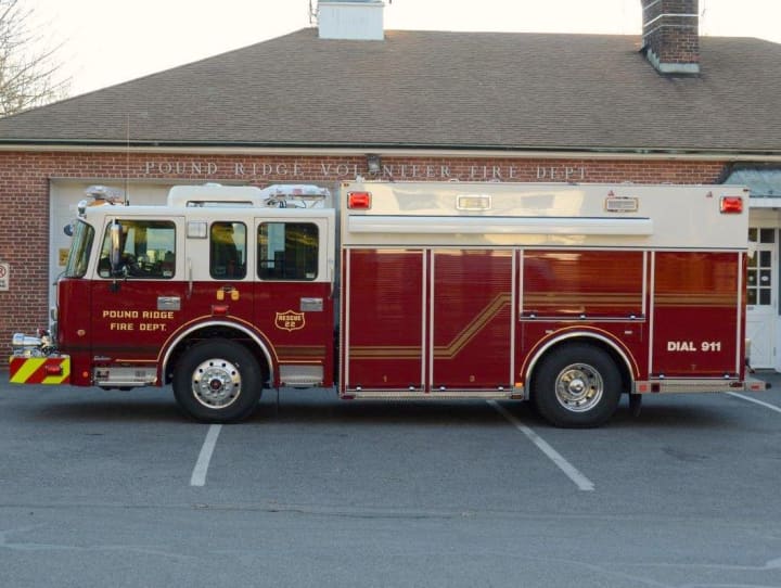 This new $700,000 rescue vehicle was recently purchased by the Pound Ridge Fire Department.