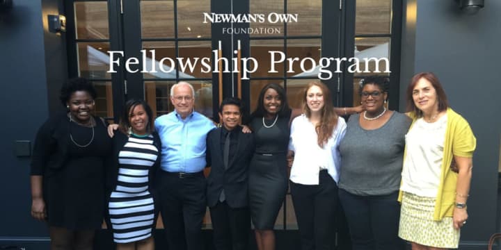 Newman&#x27;s Own Foundation&#x27;s first class of fellows: Ebiere Awudu, Ashley Boyd, Ray Llena, Rose Pierre-Louis, Karimah Shabbaz and Paige Ziplow.