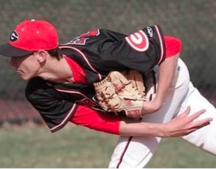 George Kirby, who will be a senior this fall at Rye High School, is a starting pitcher on Saturday in the Area Code Baseball tournament.