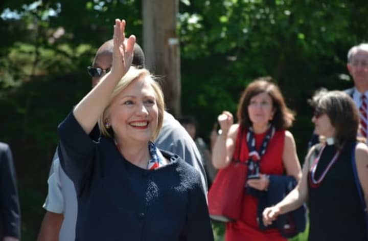 Chappaqua resident Hillary Clinton called Bedford resident Donald Trump&#x27;s presidential campaign &#x27;entertainment&#x27; in comments to reporters yesterday in New Hampshire. 