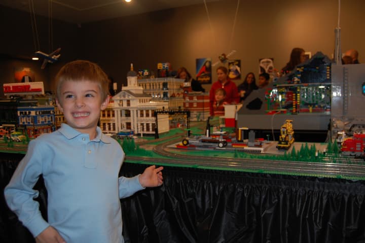 Henry Dwyer, a kindergarten student at Davenport Ridge Elementary School in Stamford, won the 5 to 9 age group with Loading Depot. 