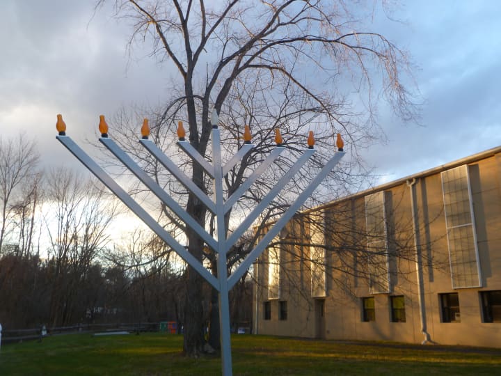 Yorktown will light a Hanukkah menorah Sunday near the gazebo at Jack DeVito Field.
