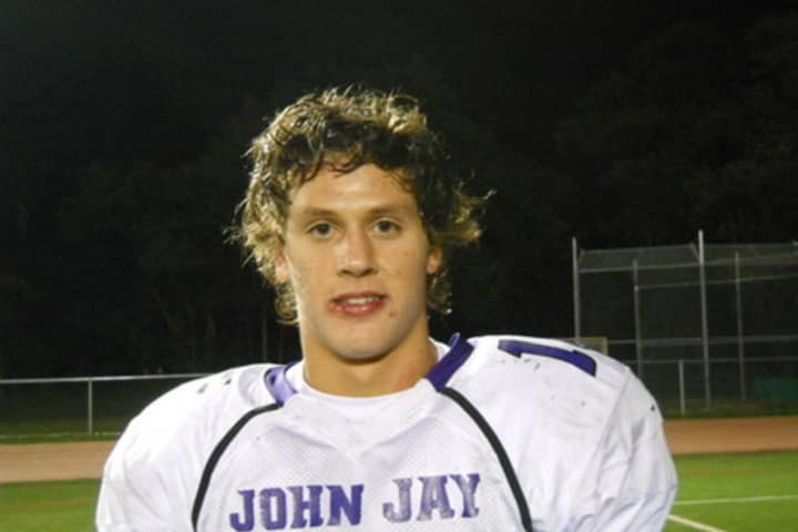 John Jay Cross River quarterback Tyler Keech is the Lewisboro Daily Voice Student-Athlete of the Month for November.