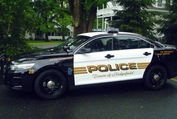 The Ridgefield police have the highest number of traffic stops per officer according to a study.