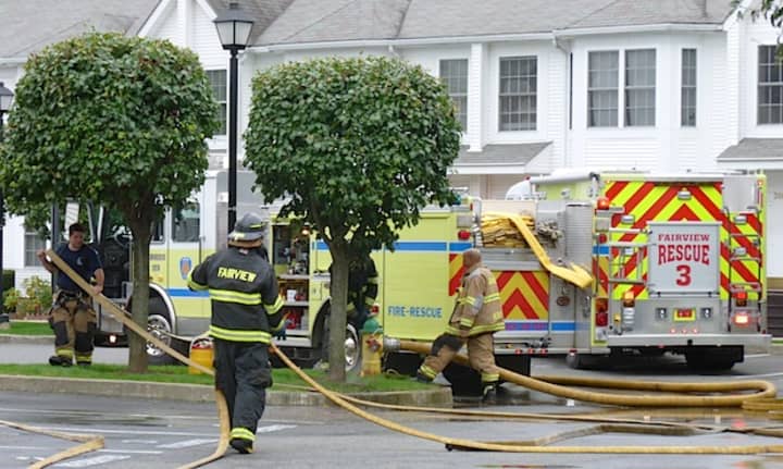 Fairview Fire District assisted in putting out a house fire Thursday night in Greenburgh.