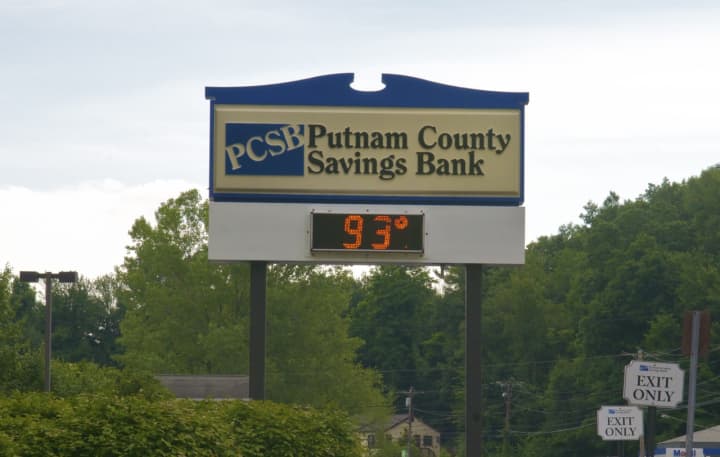 Temperatures like this reading from mid-July will be the norm throughout Putnam County this week.