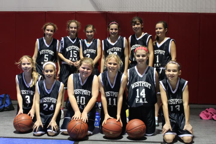 The Westport PAL fifth-grade girls&#x27; basketball team went 3-0 in its opening weekend.