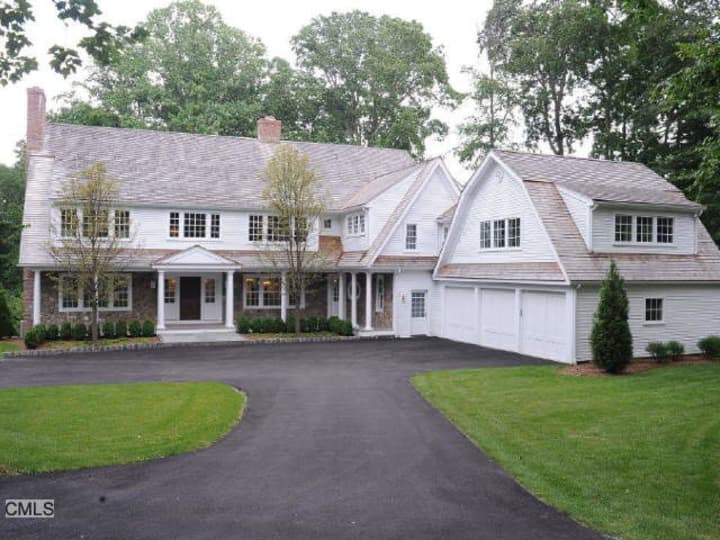 The home at 6 Cobble Hill Road in Westport recently sold for $2.795 million.
