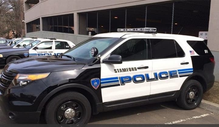 Stamford Police report a resident claims to have hit a would-be car burglar with a bat.