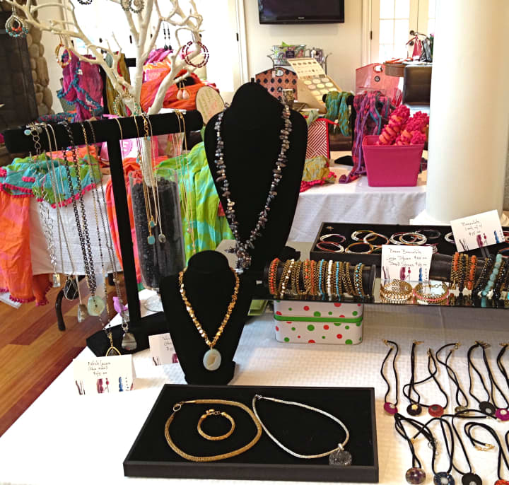CLJ Elements Jewelry, designed by Carla Jegen, and monogrammed gifts
and clothing from Erica Lahns E List - everything erica, are some of the items showcased at
the Holiday Boutique at The Norfield Grange Thursday from 7 to 10 p.m. 