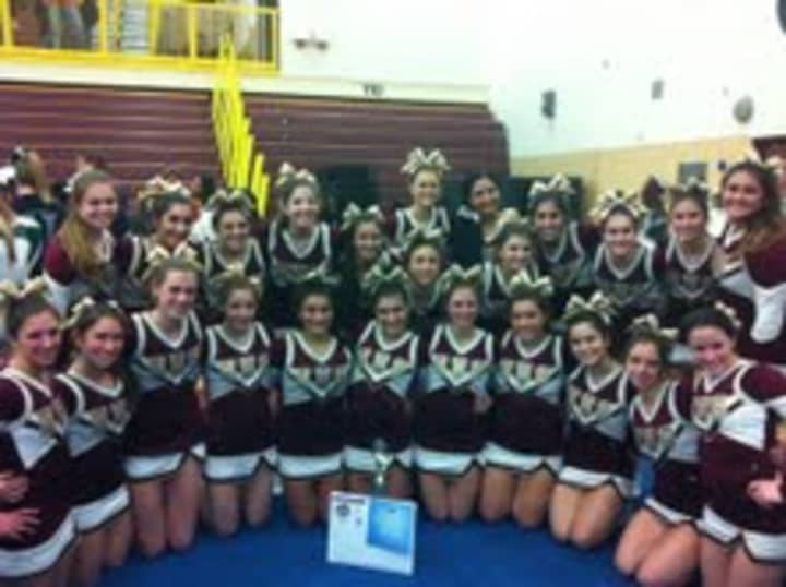 The Harrison varsity cheerleading squad qualified for the Nationals competition in Orlando, Fla., from Feb 10 through 12.