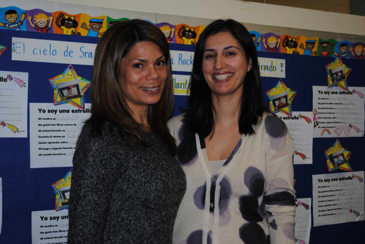 Ossining teachers Irene Cruz-Tierney and Patricia Vieira recently received National Board Certification.