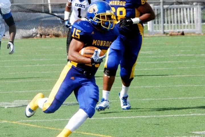 Justin Johnson and the Monroe College football team are official members of the Northeast Football Conference.