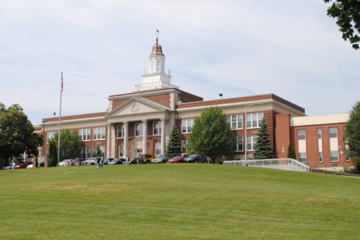 Hendrick Hudson High School was dismissed at 10:30 a.m. Wednesday, because of the smell of gas in the area. 