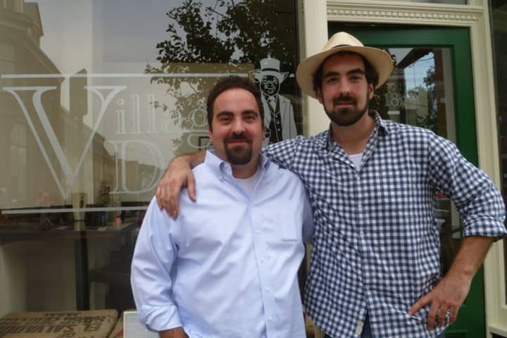 John and Carl Van Dekker are the co-owners of Village Dog, a new artisanal sausage shop at 18 Main St. in Tarrytown.