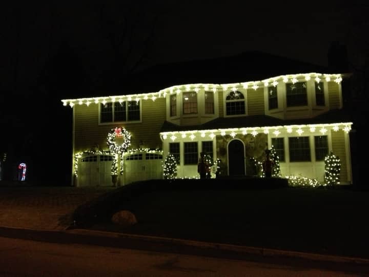 There was no shortage of Christmas decorations around Eastchester and Scarsdale.