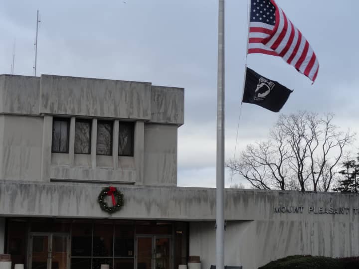 Mount Pleasant Town Hall in Valhalla will be open on Monday, but will close early for the holiday and will be closed on Christmas.