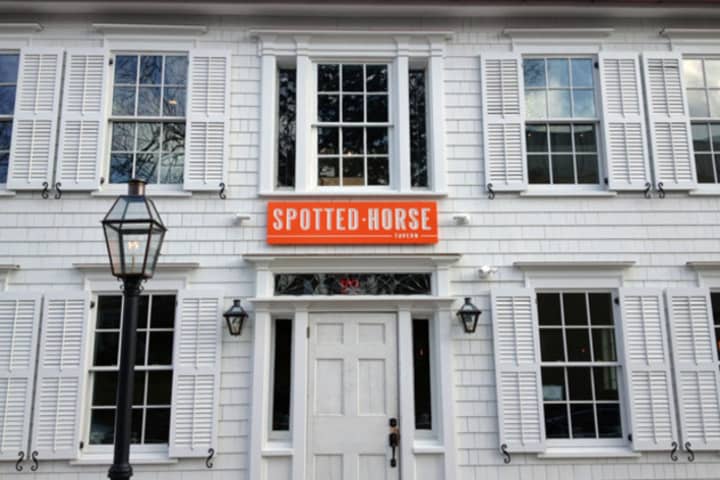 The Spotted Horse Tavern on Church Lane is one of many new restaurants that opened in Westport this year.