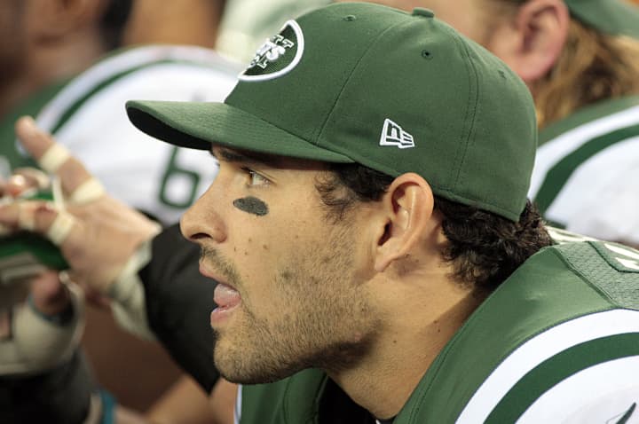 Many New York Jets fans blame the team&#x27;s struggles this season on quarterback Mark Sanchez.