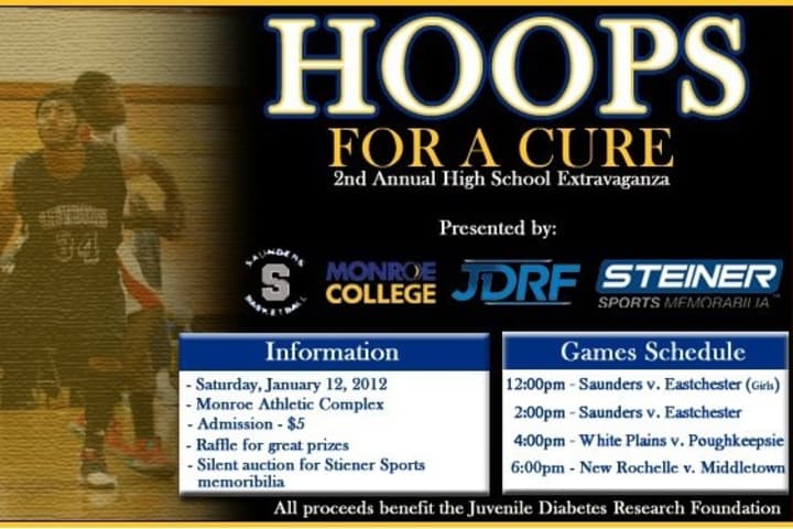 This year&#x27;s &quot;Hoops For A Cure&quot; at Monroe College features one girls&#x27; and three boys&#x27; basketball games.