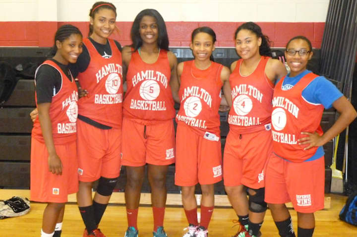 Elmsford&#x27;s Alexander Hamilton girls basketball team is competing in the 14th Annual Slam Dunk Basketball Tournament this weekend in White Plains.