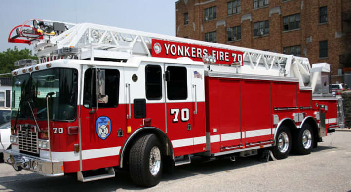 Yonkers firefighters battled a pair of Sunday morning blazes. 