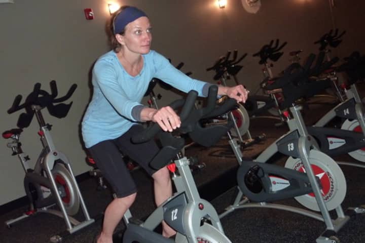 Rhodie Lorenz, co-founder of JoyRide Cycling Studio, which will be opening a Darien location this year.