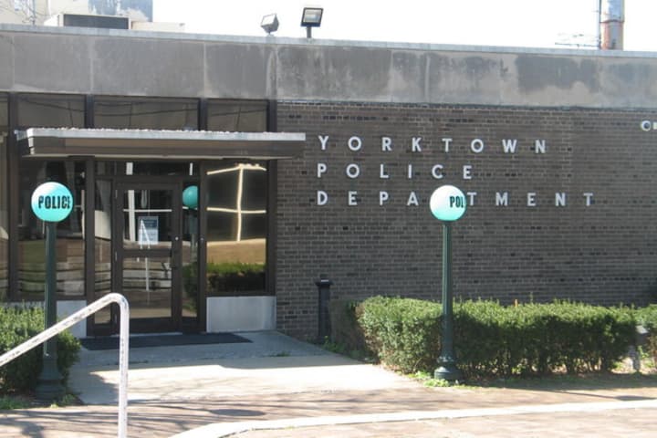 Lisa Pappas turned herself in at Yorktown Police Headquarters Thursday.