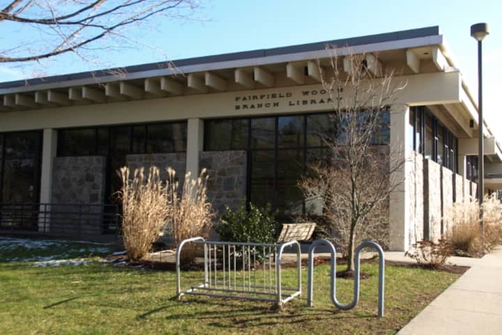The Woods Branch Library is at 1147 Fairfield Woods Road.