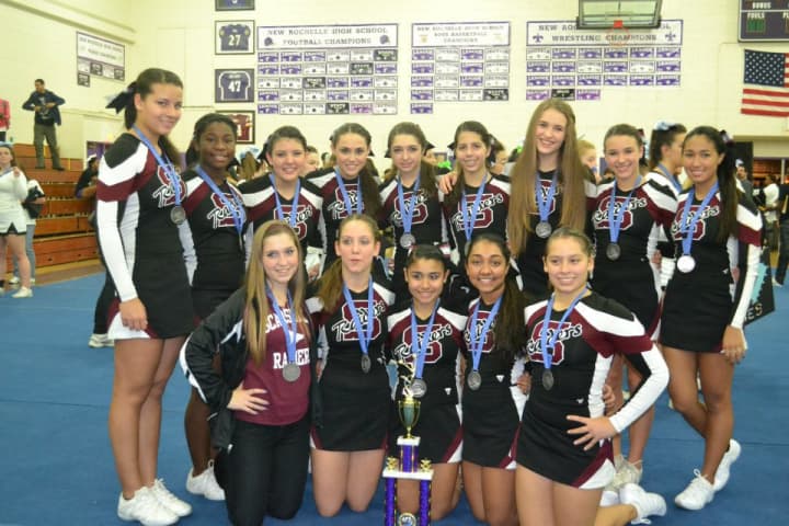 The Scarsdale varsity cheerleading squad will host the eighth annual Scarsdale Cheerleading Competition at 10 a.m. Saturday.