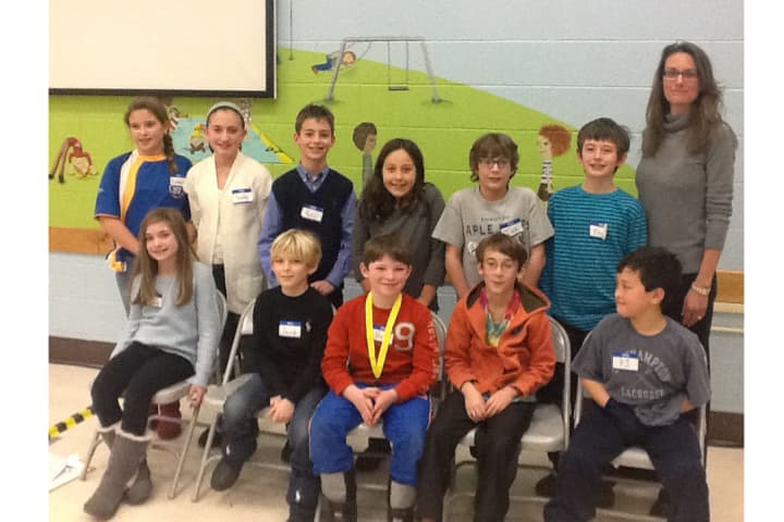 North Salems PQ fourth-graders competed to take part in the National Geographic Bee.