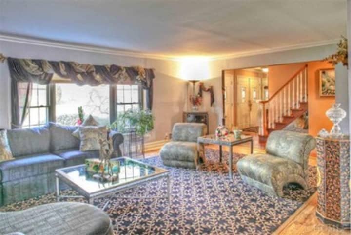 This Brookdale Drive home is just one of many to be featured in open houses this weekend in Yonkers. 