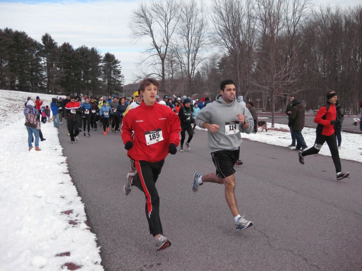 More than 200 runners and walkers participated in the Strides for Sandy Hook 5K. 
