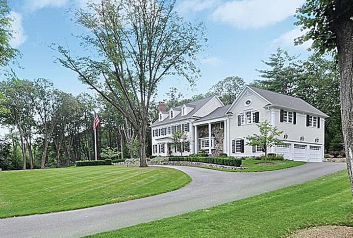 This Ridgefield home at Lee Road sold for almost $1.8 million.