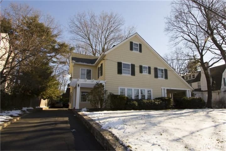 This home on Brite Avenue in Scarsdale will be shown this weekend.