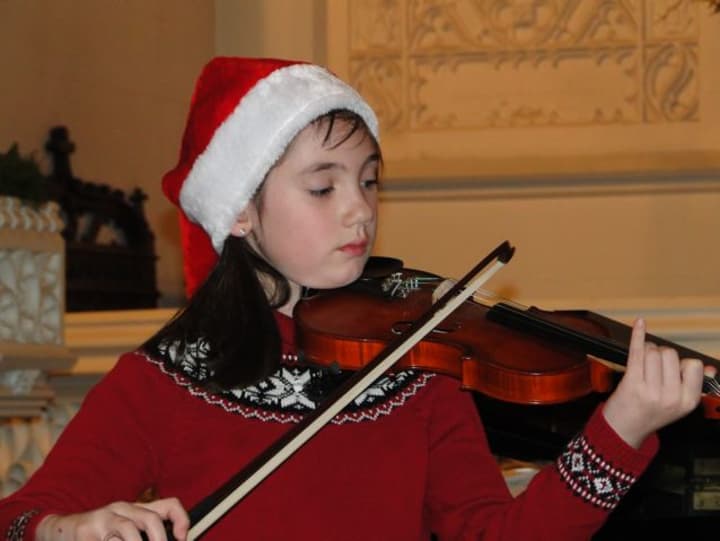 Christina Ferrari, 10, raised $1,150 for the Music Conservatory of Westchseter.