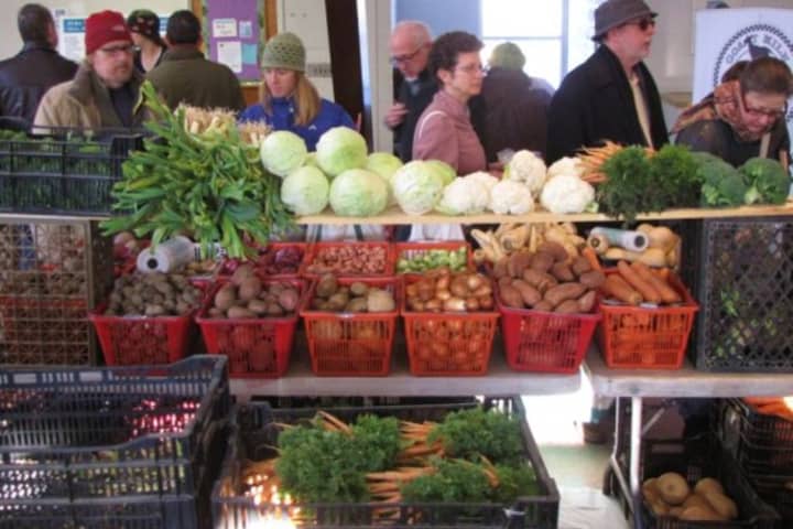 Pleasantville will host an indoor farmers market this weekend at Pleasantville Middle School.