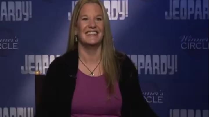 Yonkers Barbara Sheridan was a one-day champion on Jeopardy!, taking home nearly $18,000.