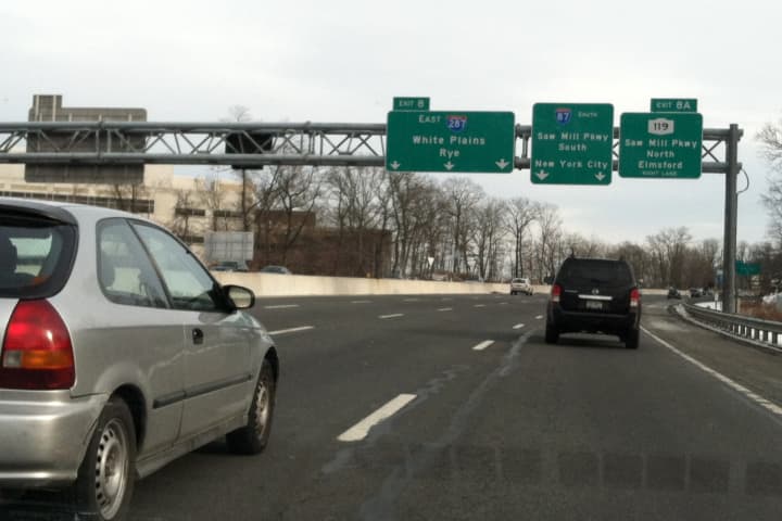 Work along I-287 in Westchester County will cause lane closures on the northbound side.